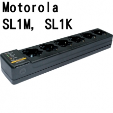 原裝Motorola SL1M  6位單槽充電座連變壓器 220V 6 Pocket Rapid Charger
