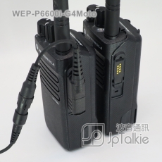 Motorola ST7500 TETRA 獨立分三線 專用對講機耳咪 真空管G4透明軟膠耳塞,螺旋彈簧導管傳音 冬菇頭型耳塞 軟粗線3mm  MAC13接頭 指環PPT大按鍵 接受訂造30天設計生產專業耳咪配件