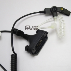 原裝 Motorola ST7500 TETRA專業數碼對講機 真空管G4透明軟膠耳塞,螺旋彈簧導管傳音 冬菇頭型耳塞配合PMLN6900A使用