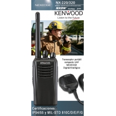 Kenwood 模擬/數碼 雙模式對講機 高頻UHF 專業手提商用 可領牌機 NXDN數位空中介面標準 多功能機 按鍵式 液晶顯示