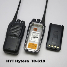 HYTera TC-618香港及海外版 大聲喇叭設計 防水IP66级 語音清晰 紮實耐用 工業對講機 UHF 5W通信距離